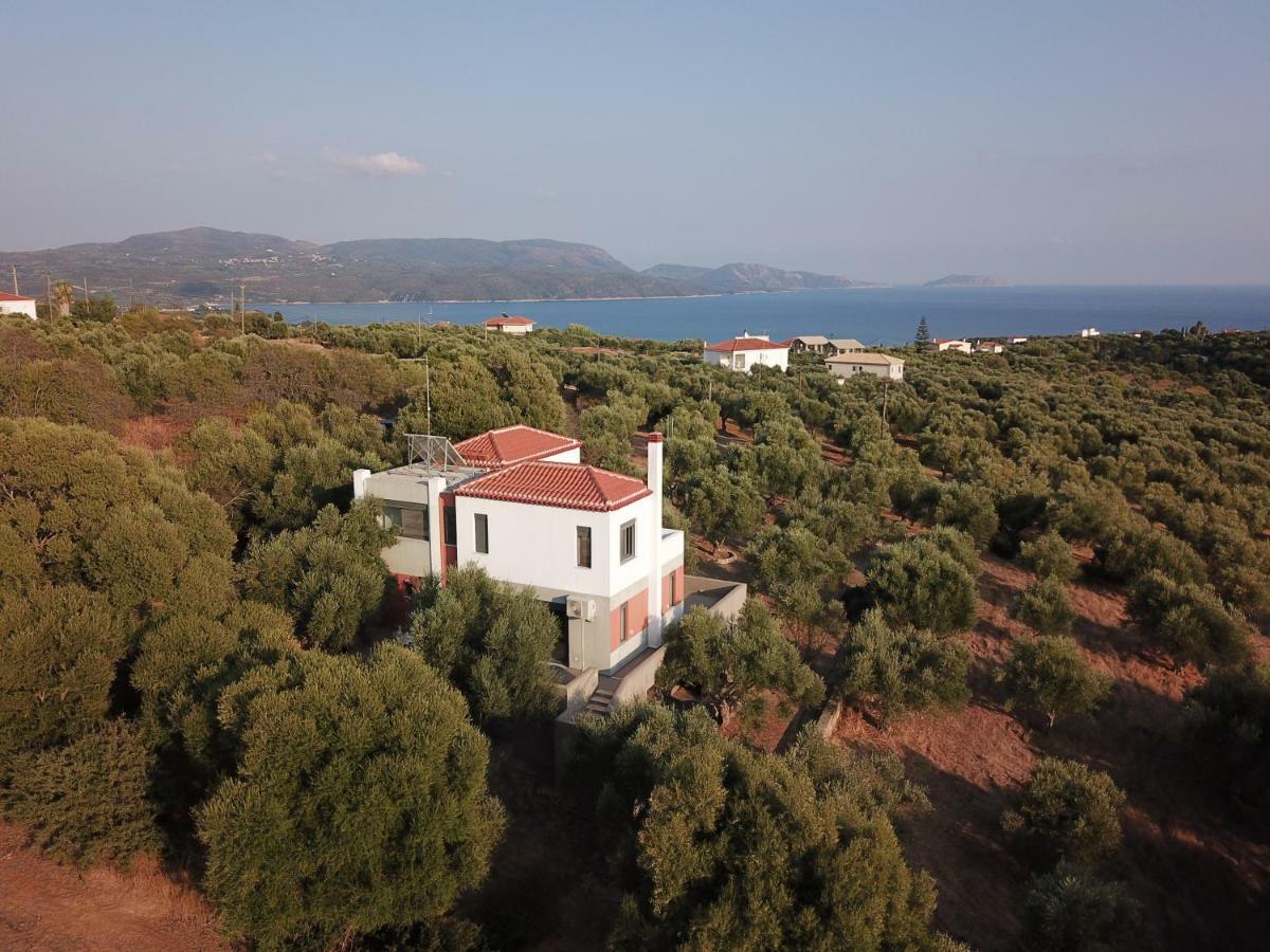 Liofyto - Stylish Villa With Views To Foinikounda Bay Καμάρια Εξωτερικό φωτογραφία